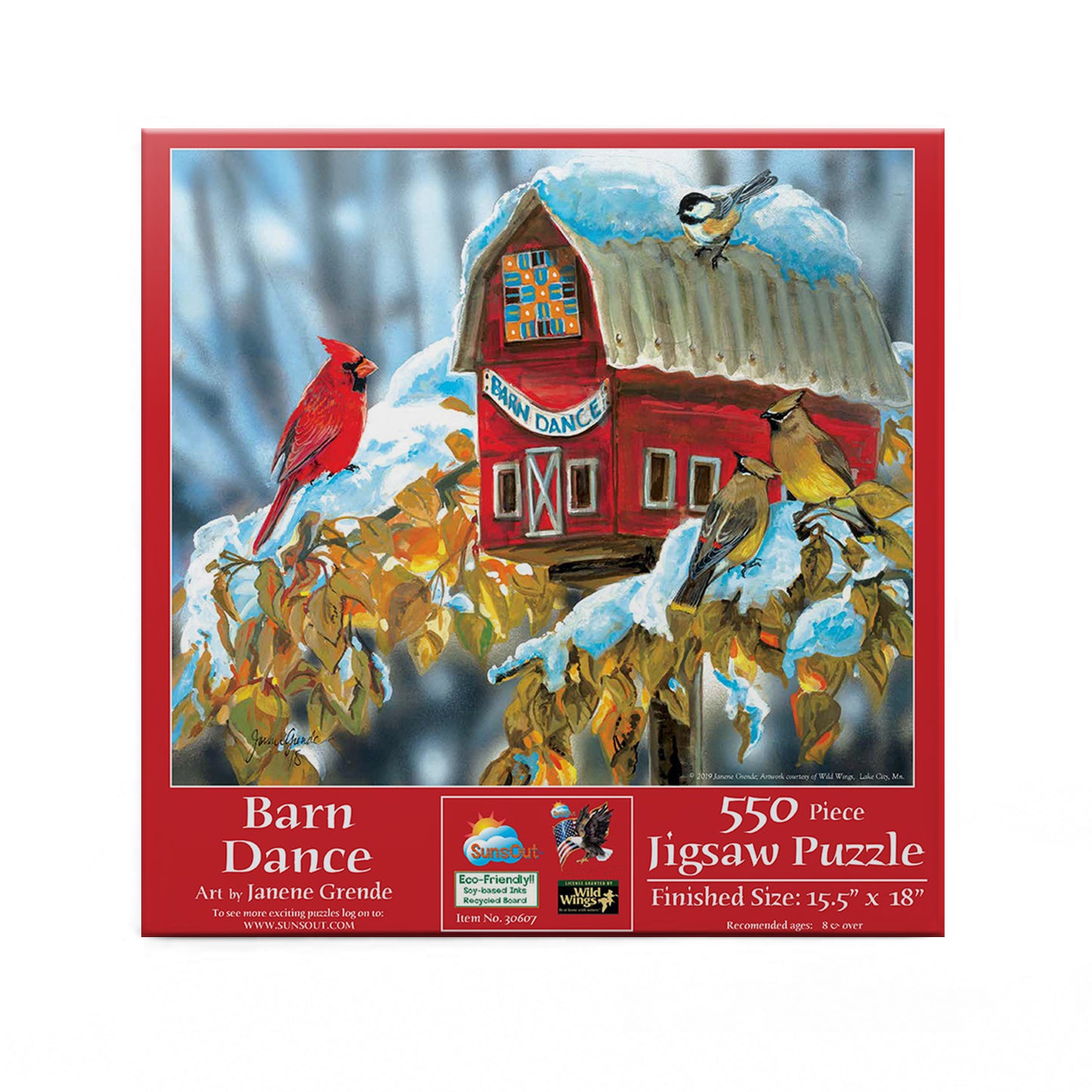 Barn Dance 550 pc  Jigsaw Puzzle 30607