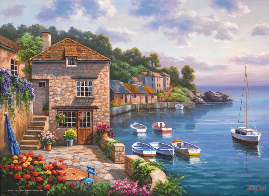 Harbor Garden 1000 pc  Jigsaw Puzzle 3117