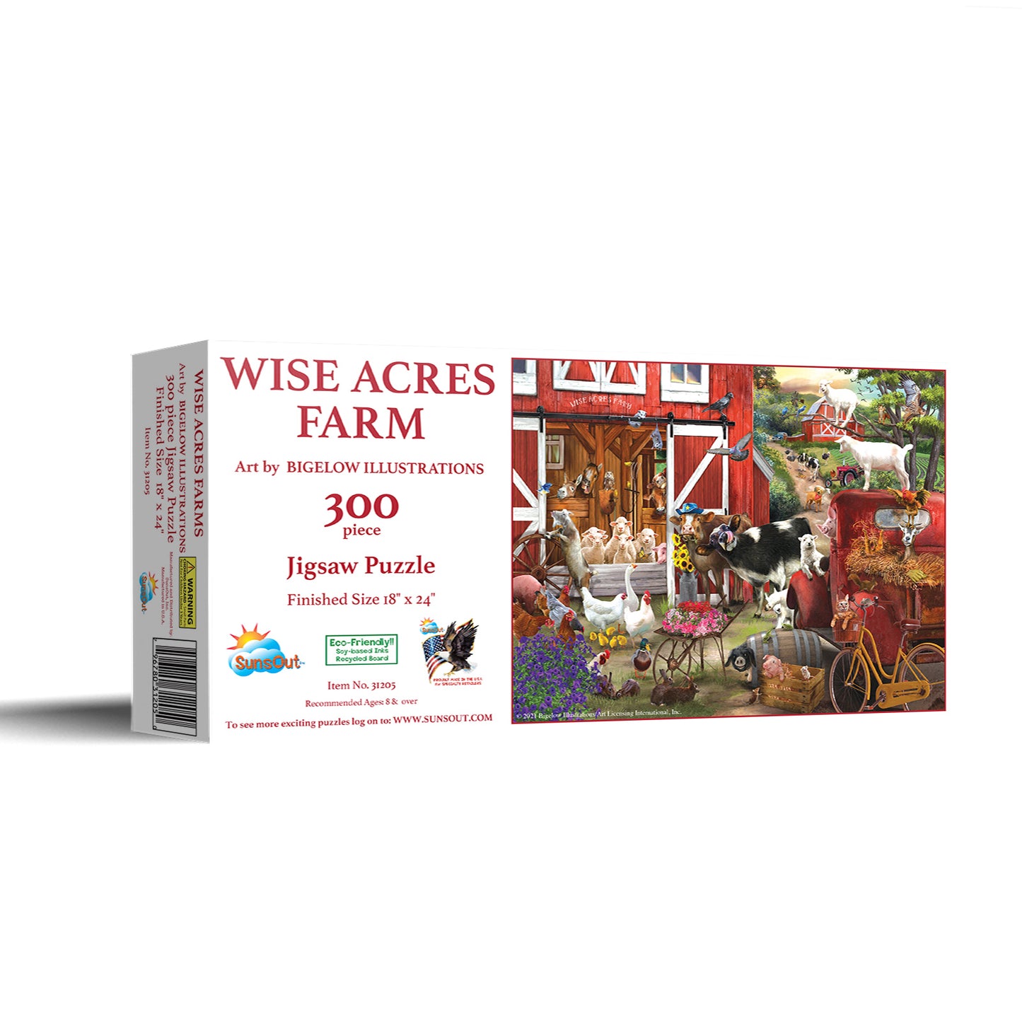 Wise Acres Farm 300 pc  Jigsaw Puzzle 31205