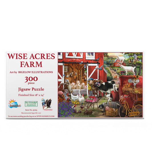 Wise Acres Farm 300 pc  Jigsaw Puzzle 31205