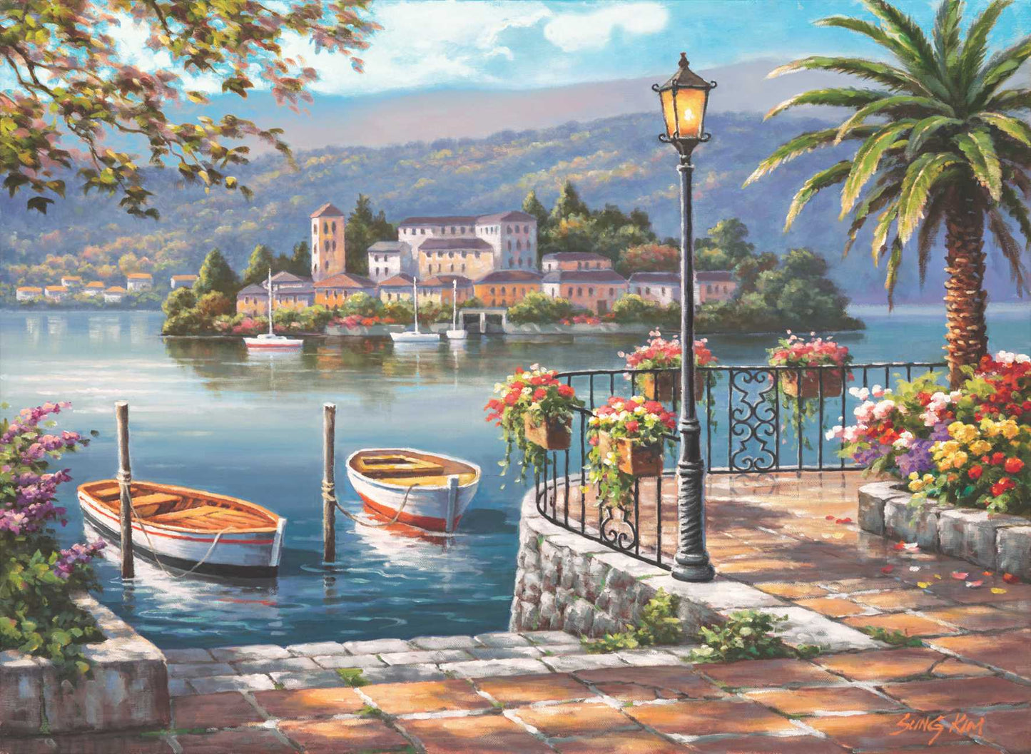 Lago Del Porto 1000 pc  Jigsaw Puzzle 3129
