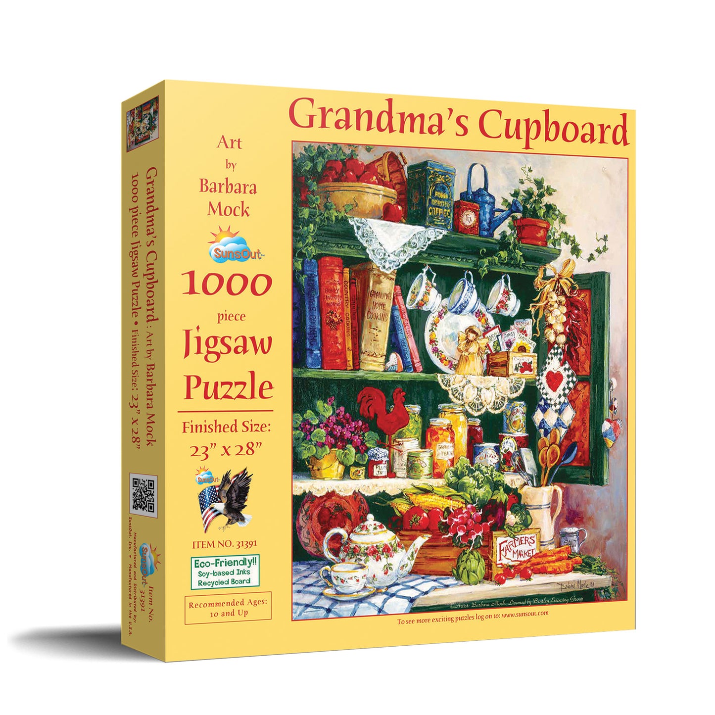 Grandma's Cupboard 1000 pc  Jigsaw Puzzle 31391