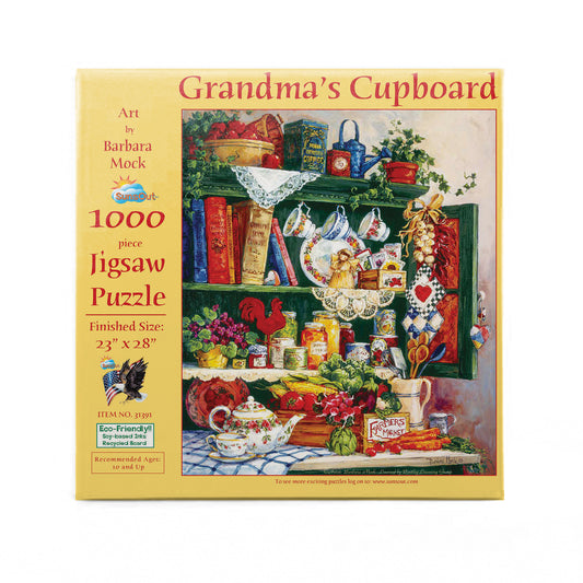 Grandma's Cupboard 1000 pc  Jigsaw Puzzle 31391