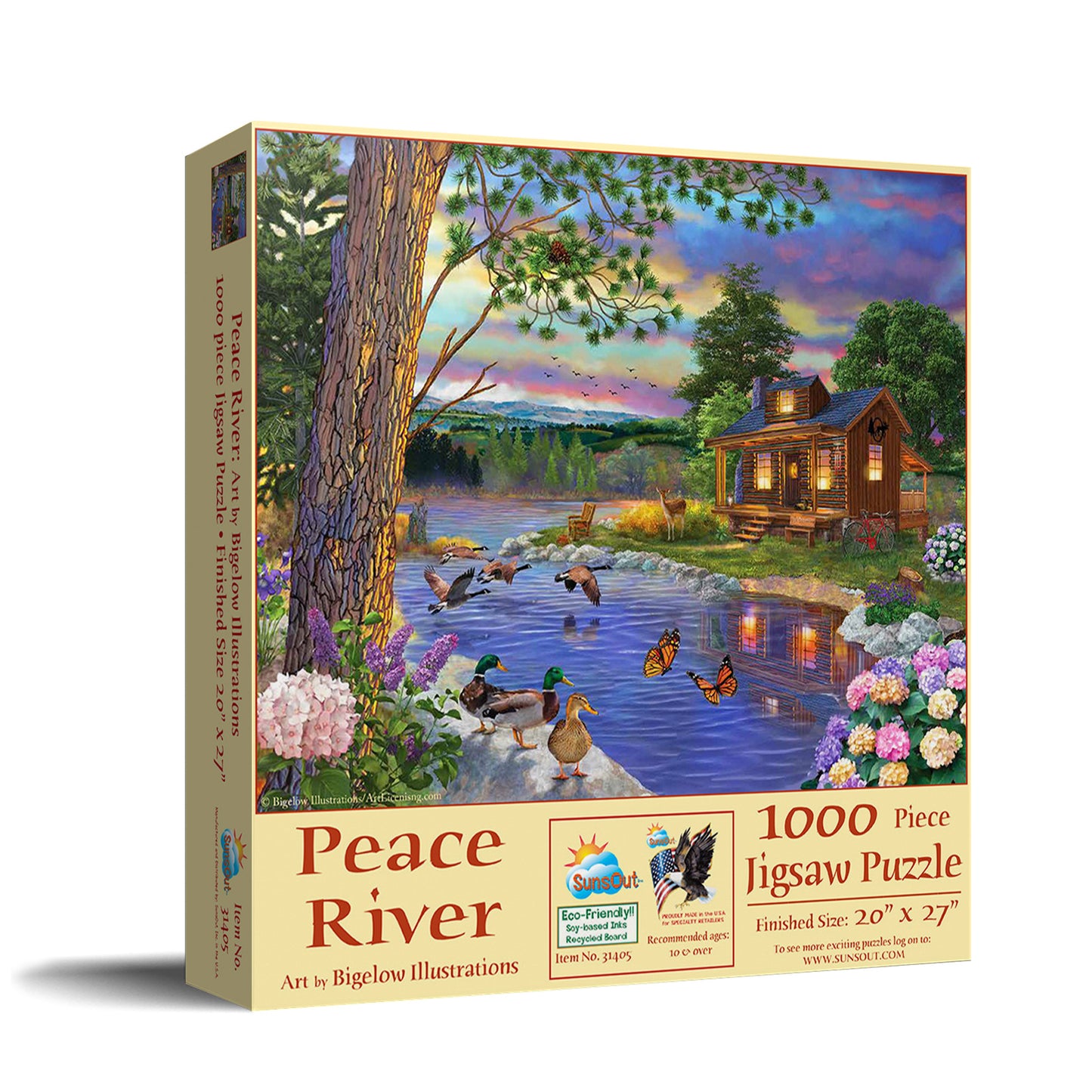 Peace River 1000 pc  Jigsaw Puzzle 31405