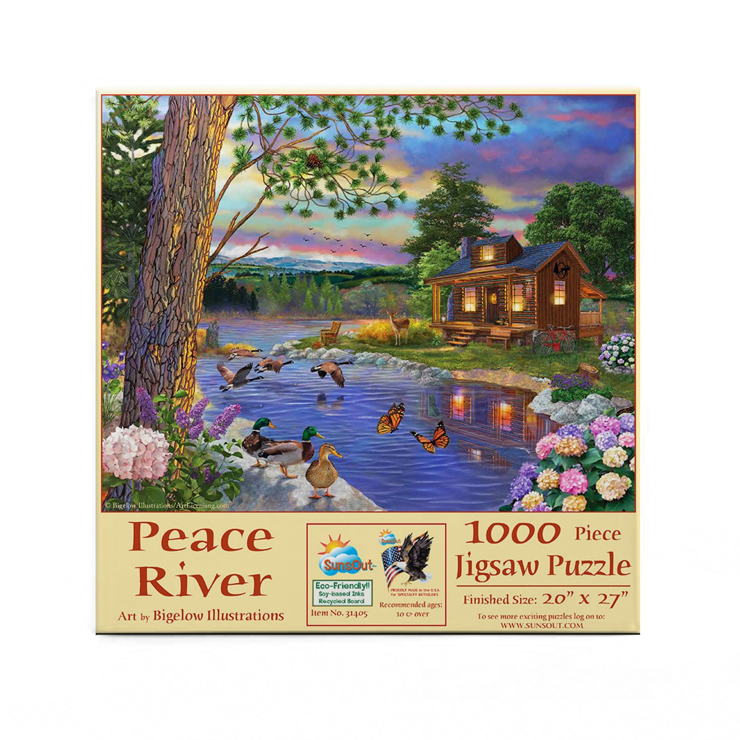 Peace River 1000 pc  Jigsaw Puzzle 31405