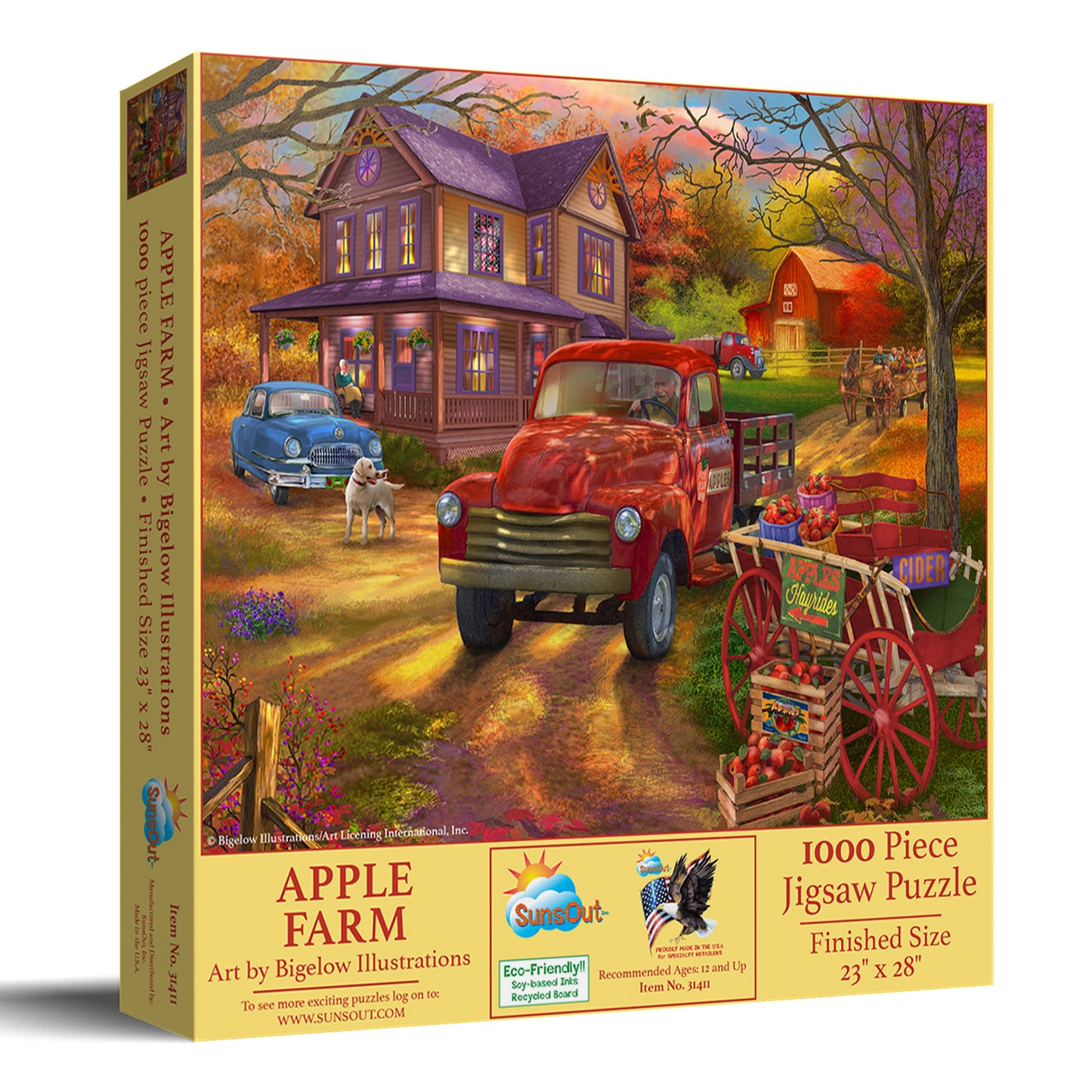 Apple Farm 1000 pc  Jigsaw Puzzle 31411