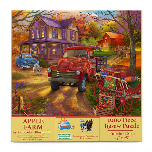 Apple Farm 1000 pc  Jigsaw Puzzle 31411
