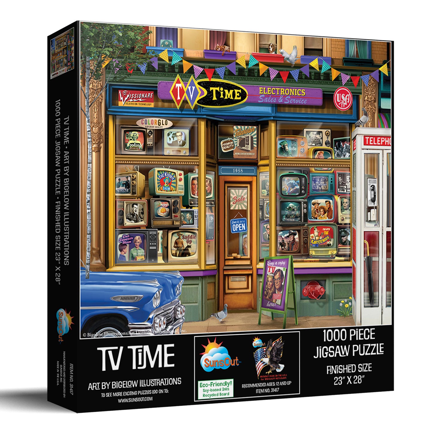 TV Time 1000 pc  Jigsaw Puzzle 31417