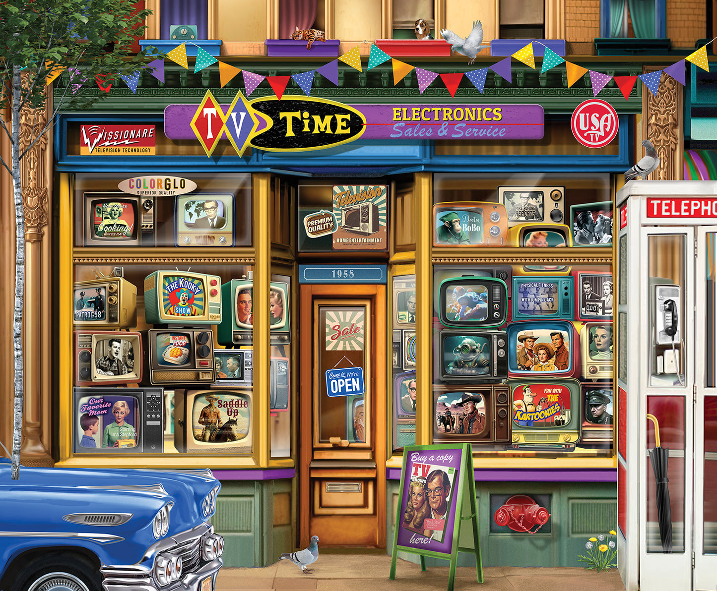 TV Time 1000 pc  Jigsaw Puzzle 31417