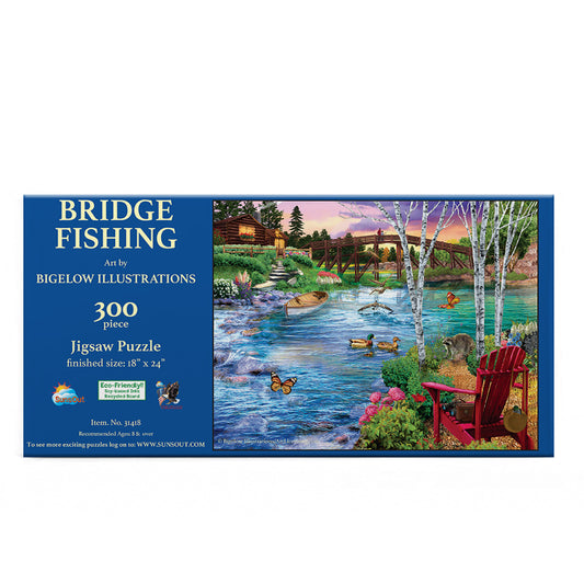 Bridge Fishing 300 pc  Jigsaw Puzzle 31418