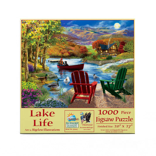 Lake Life 1000 pc  Jigsaw Puzzle 31504
