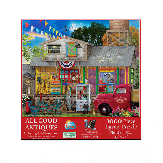 All Good Antiques 1000 pc  Jigsaw Puzzle 31524