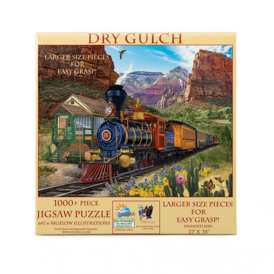 Dry Gulch 1000 pc Large Pieces Jigsaw Puzzle 31532