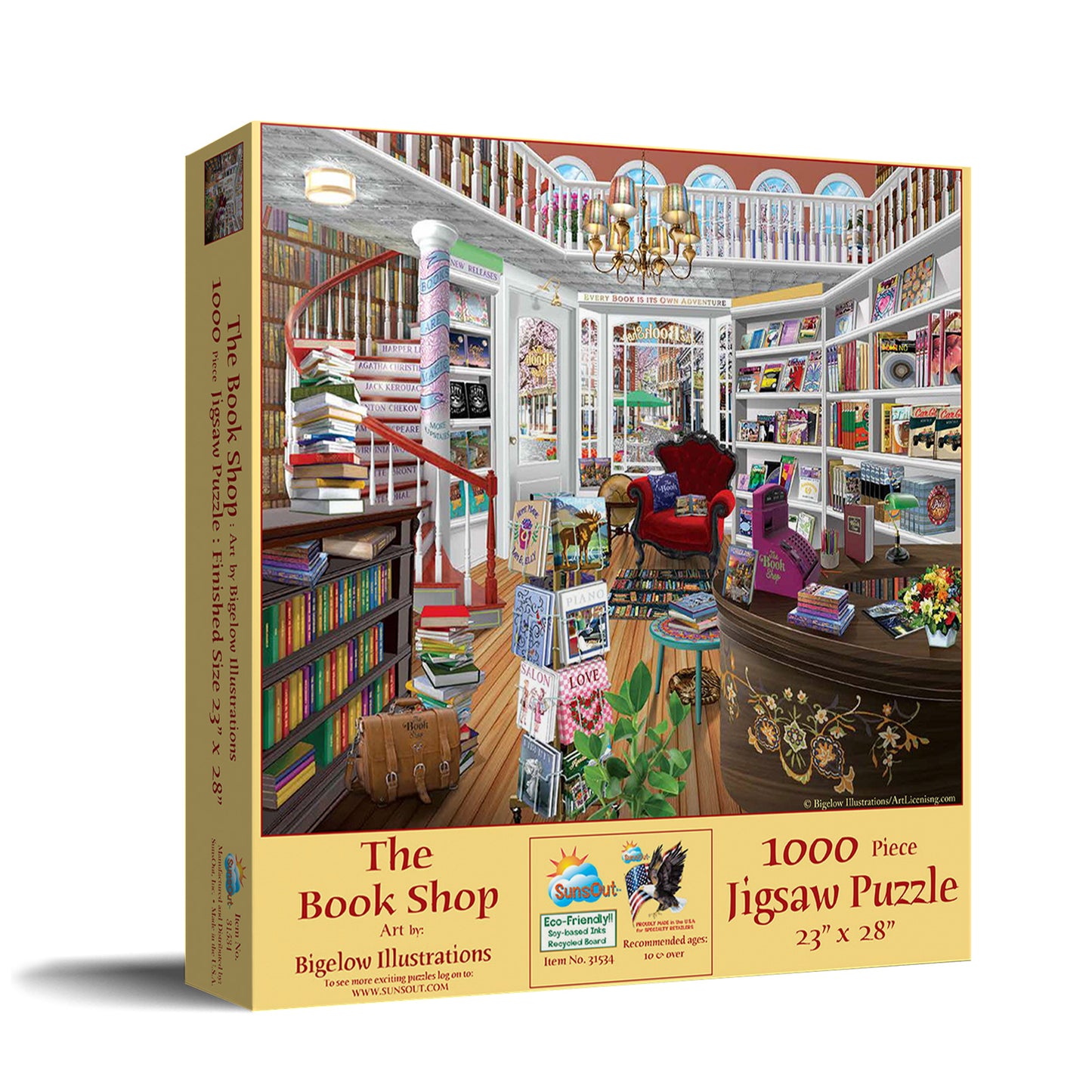 The Book Shop 1000 pc  Jigsaw Puzzle 31534