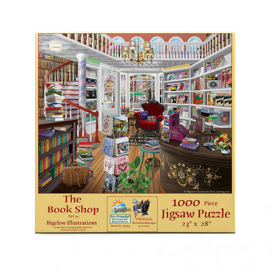 The Book Shop 1000 pc  Jigsaw Puzzle 31534