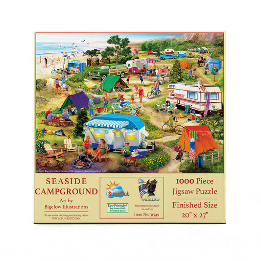 Seaside Campground 1000 pc  Jigsaw Puzzle 31549