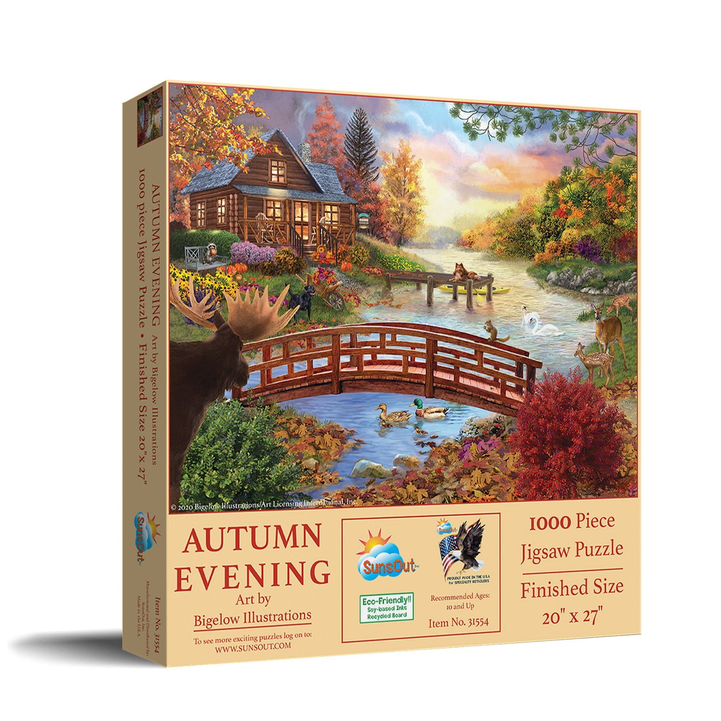 Autumn Evening 1000 pc  Jigsaw Puzzle 31554