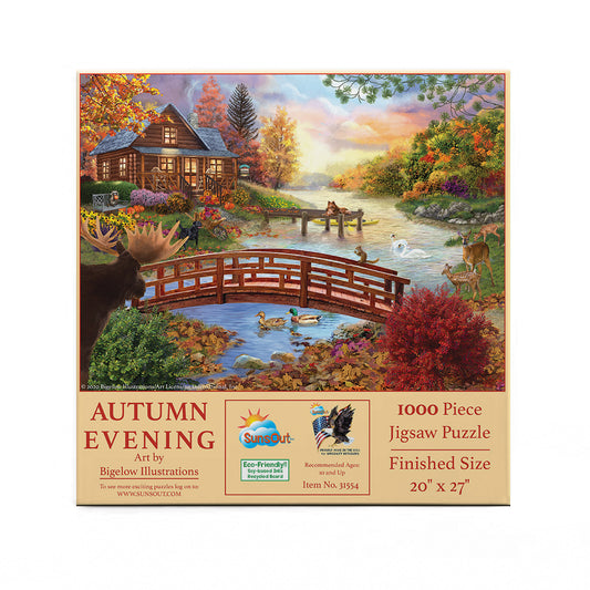 Autumn Evening 1000 pc  Jigsaw Puzzle 31554
