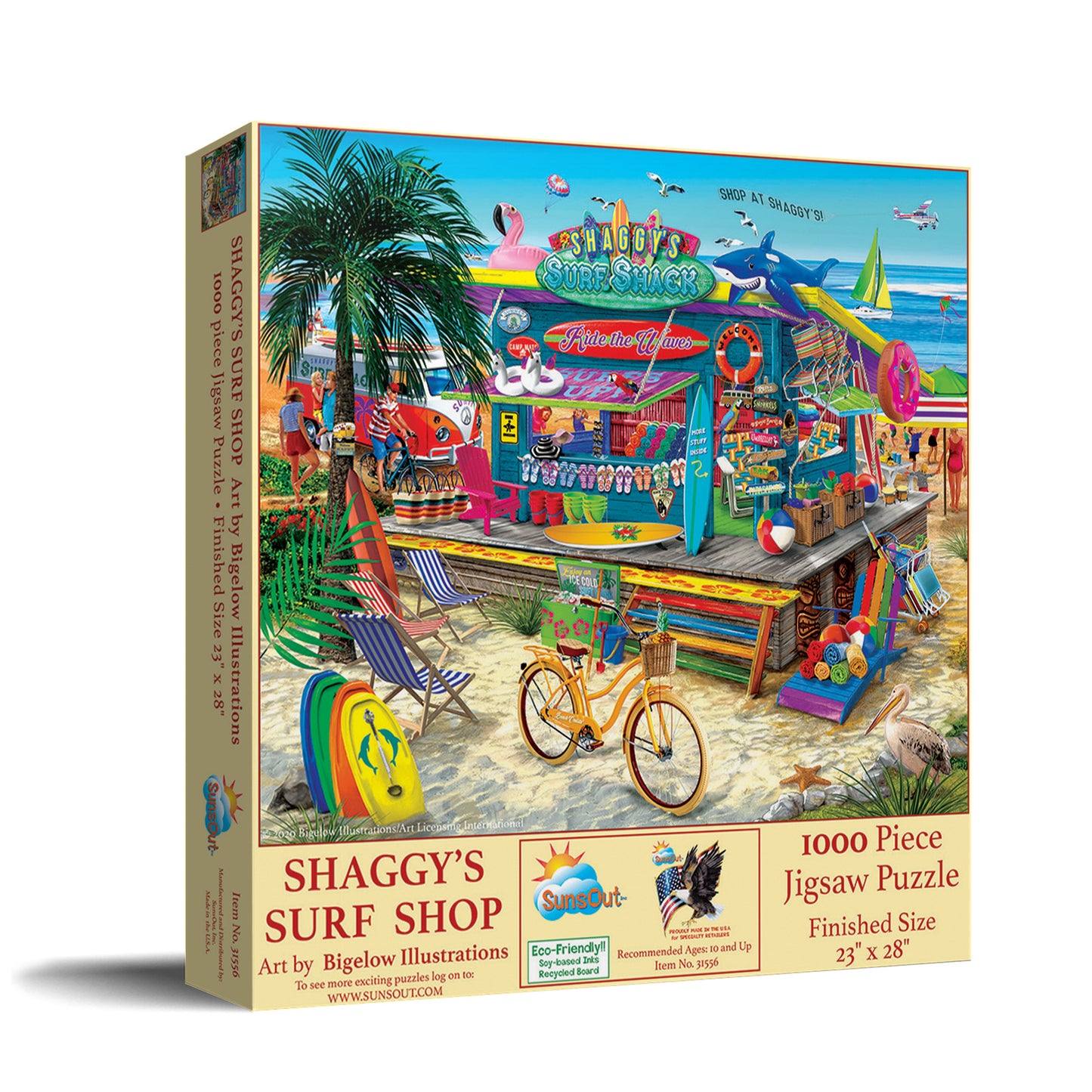 Shaggy's Surf Shop pc 1000 pc  Jigsaw Puzzle 31556