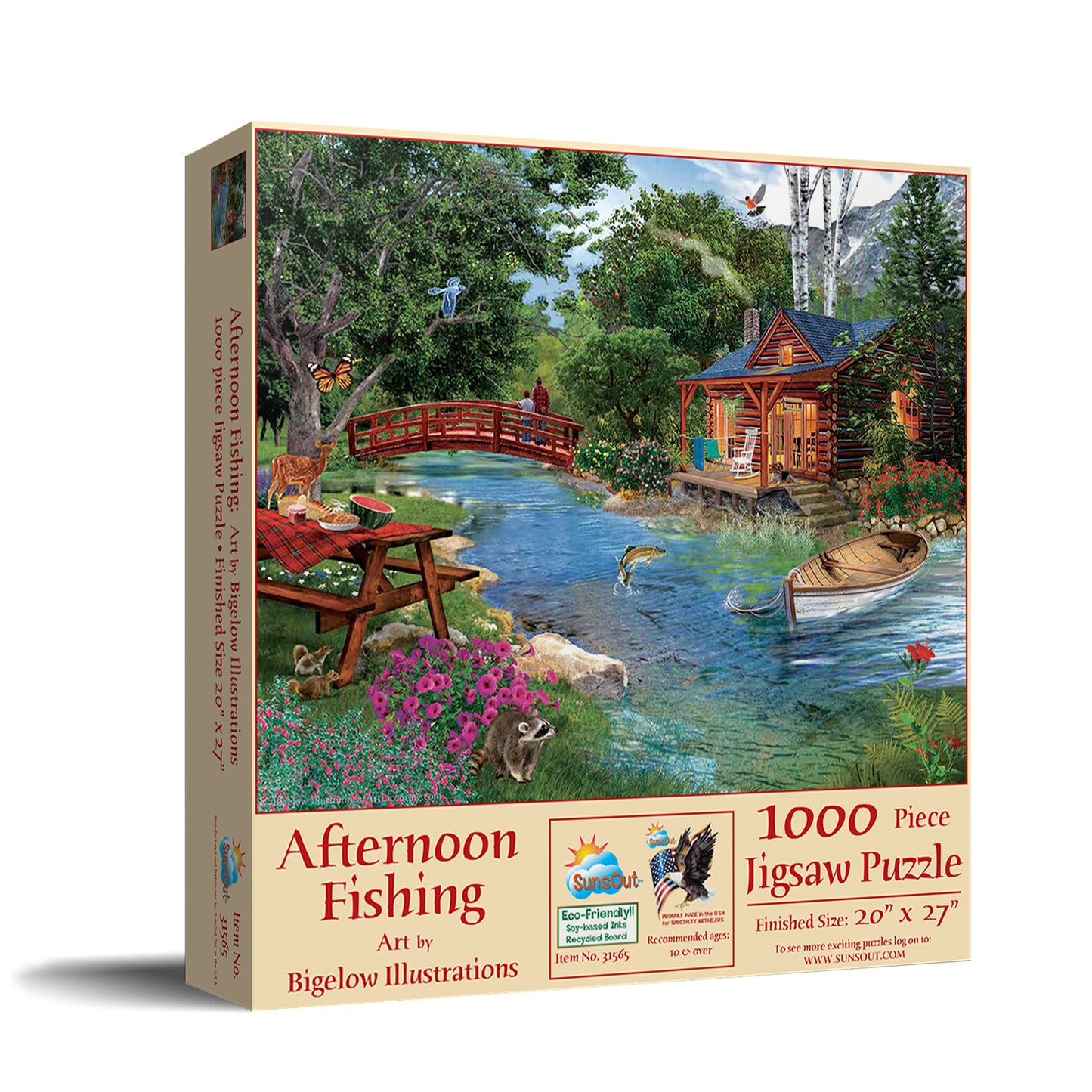 Afternoon fishing 1000 pc  Jigsaw Puzzle 31565