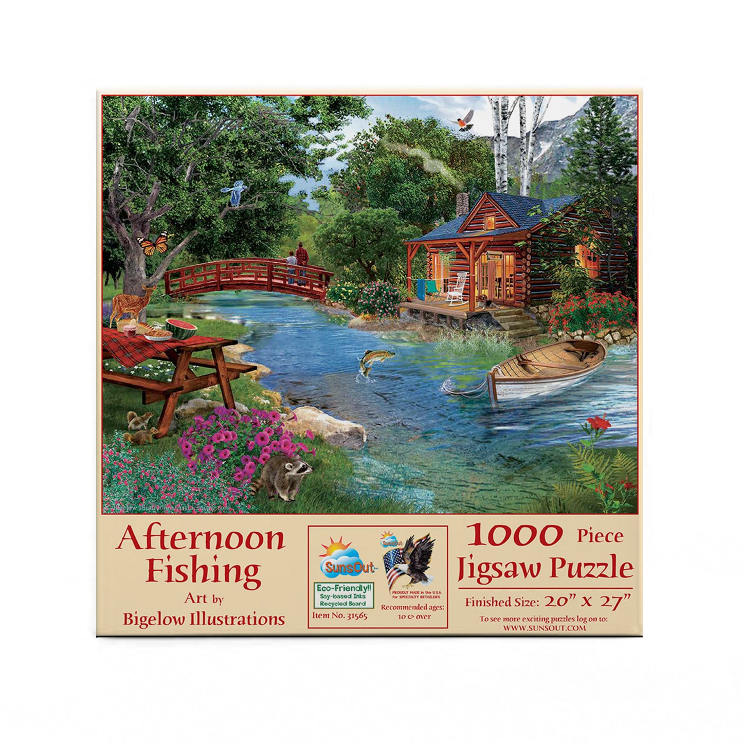 Afternoon fishing 1000 pc  Jigsaw Puzzle 31565