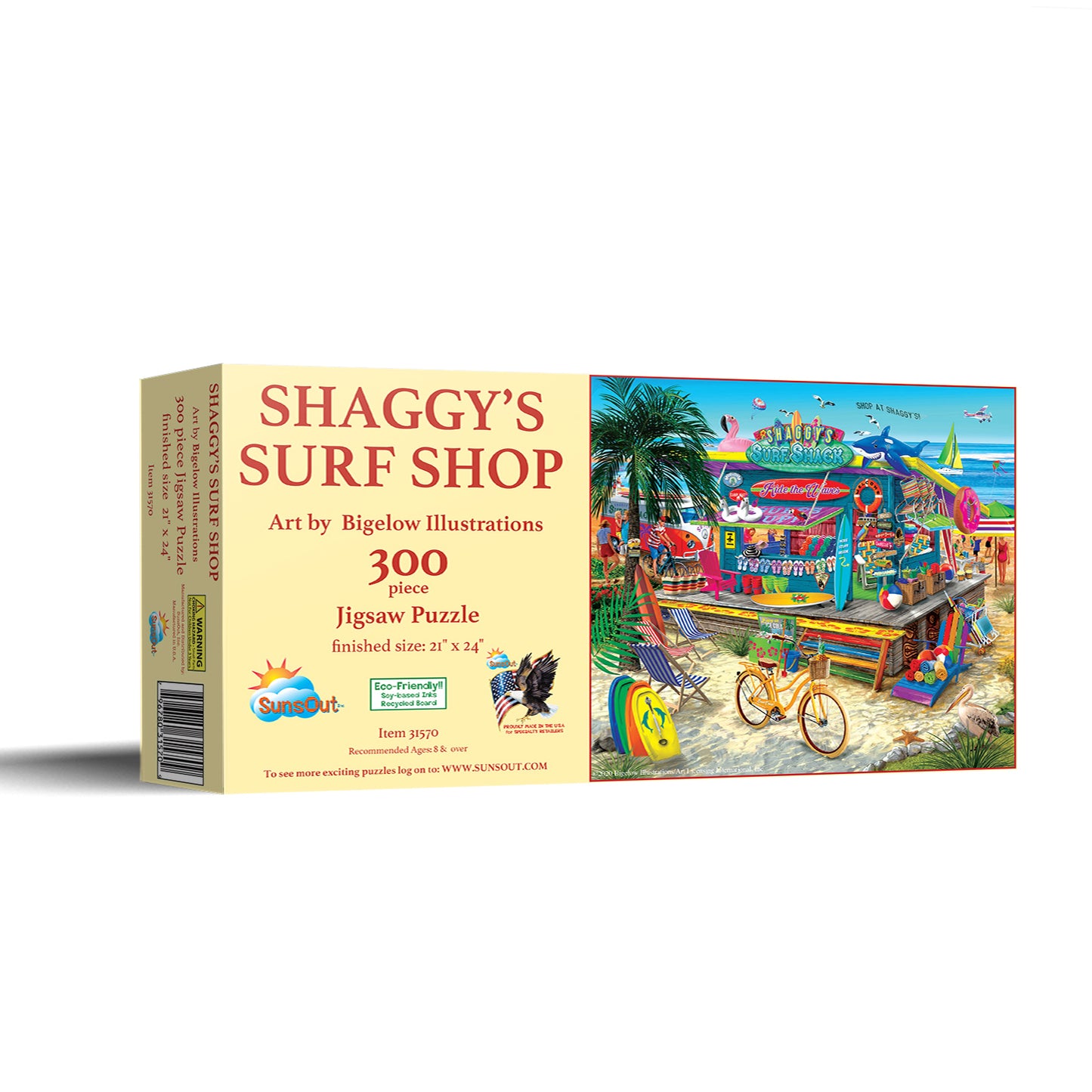 Shaggy's Surf Shop 300 pc  Jigsaw Puzzle 31570