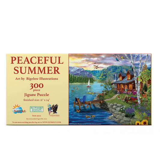 Peaceful Summer 300 pc  Jigsaw Puzzle 31575