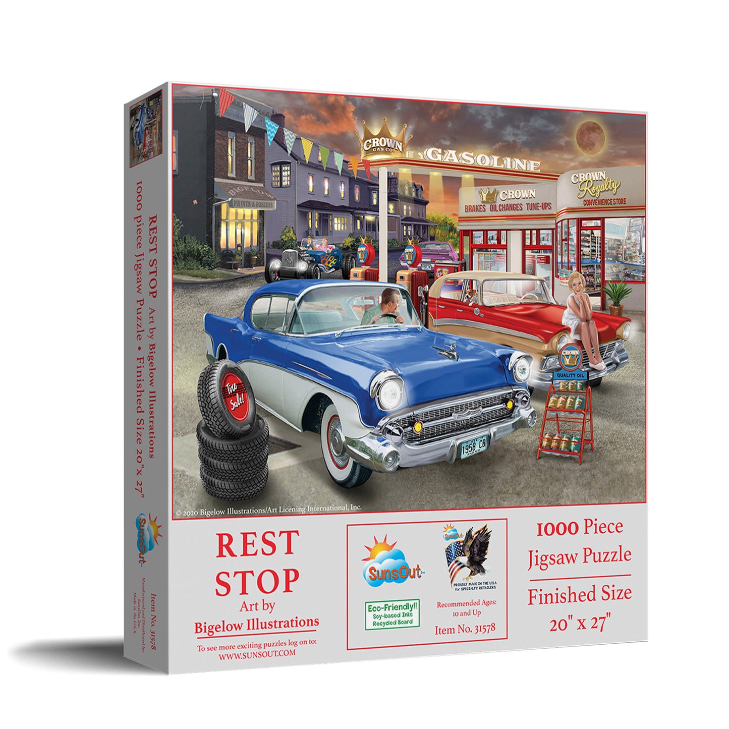 Rest Stop 1000 pc  Jigsaw Puzzle 31578