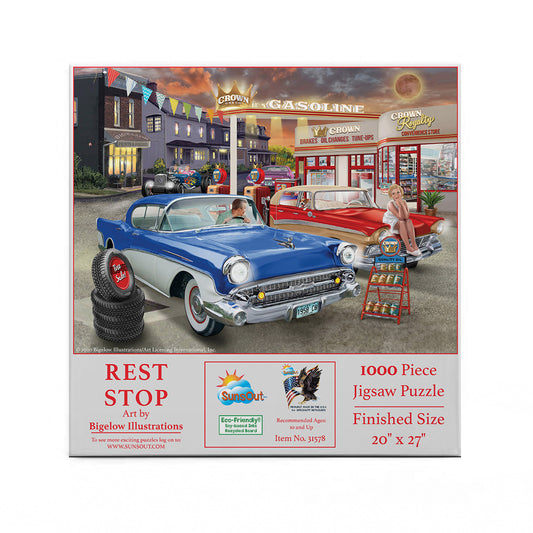 Rest Stop 1000 pc  Jigsaw Puzzle 31578