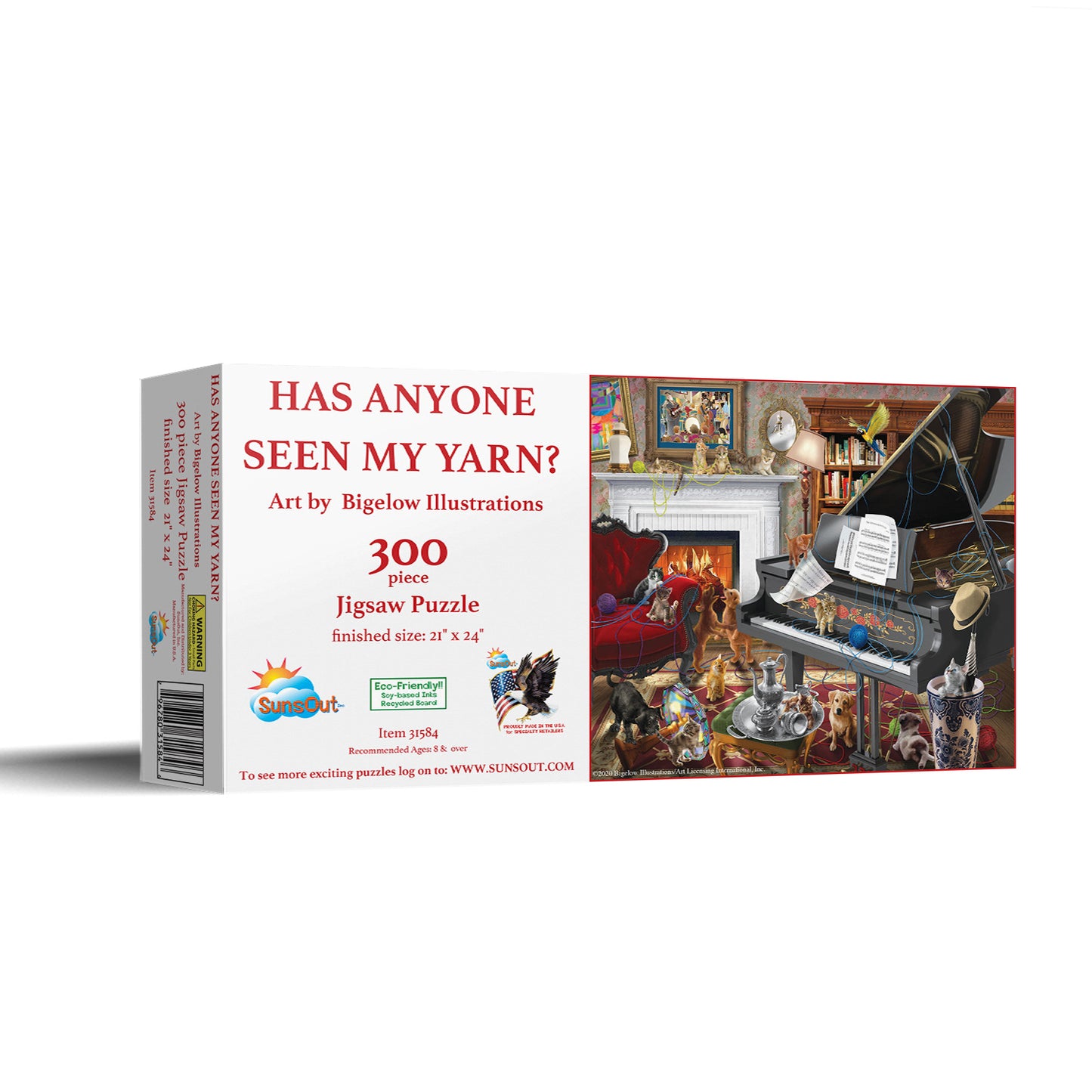 Has Anyone seen My Yarn 300 pc  Jigsaw Puzzle 31584