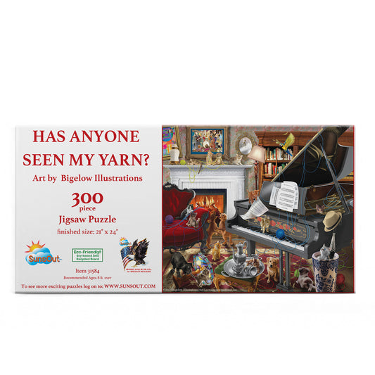 Has Anyone seen My Yarn 300 pc  Jigsaw Puzzle 31584