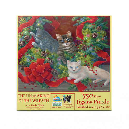 The Unmaking of the Wreath 550 pc  Jigsaw Puzzle 31618