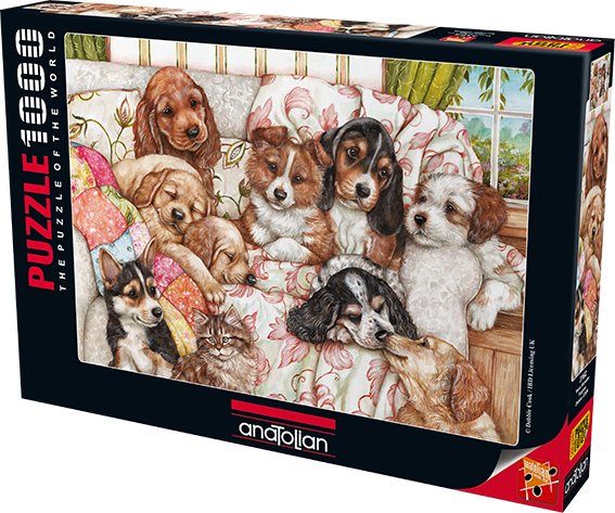 Puppies 1000 pc  Jigsaw Puzzle 3162