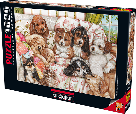 Puppies 1000 pc  Jigsaw Puzzle 3162