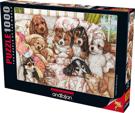 Puppies 1000 pc  Jigsaw Puzzle 3162