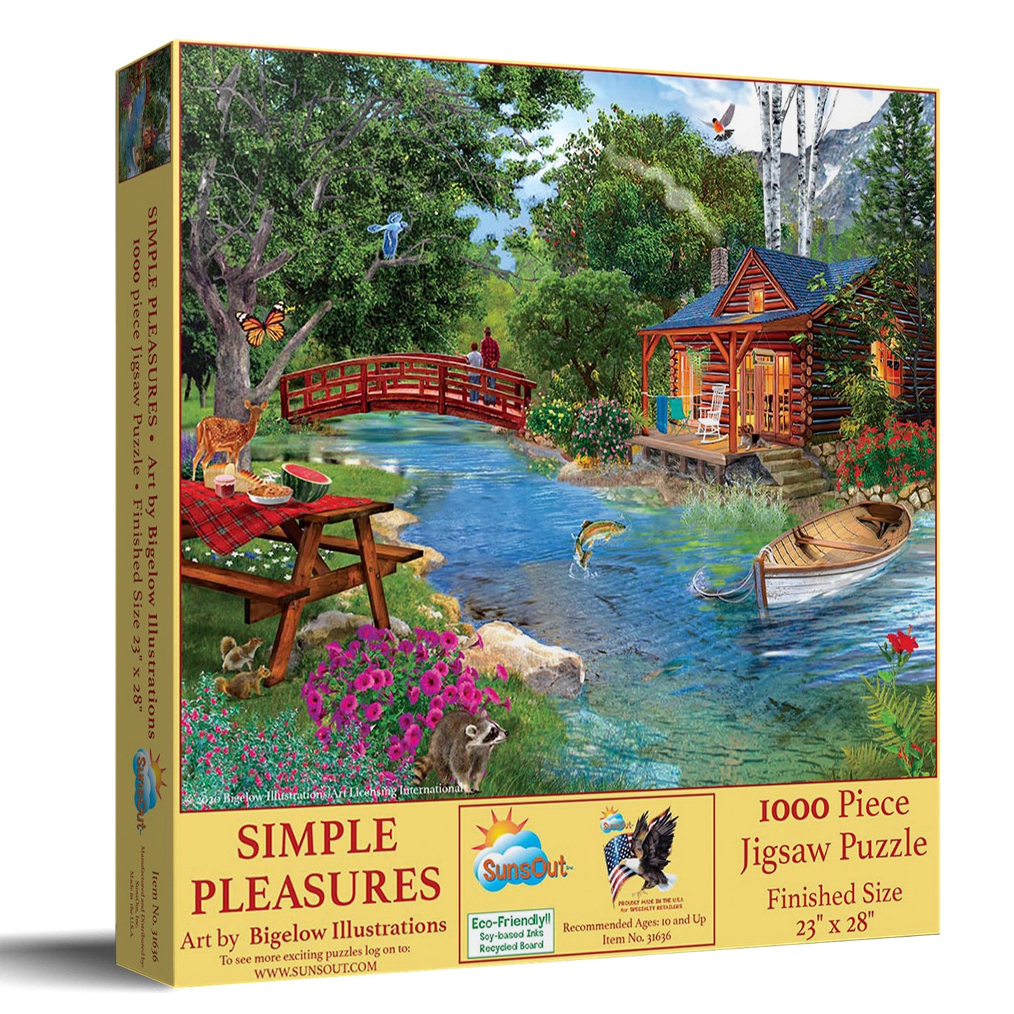 Simple Pleasures 1000 pc  Jigsaw Puzzle 31636