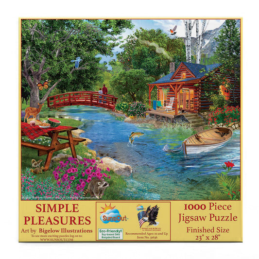 Simple Pleasures 1000 pc  Jigsaw Puzzle 31636