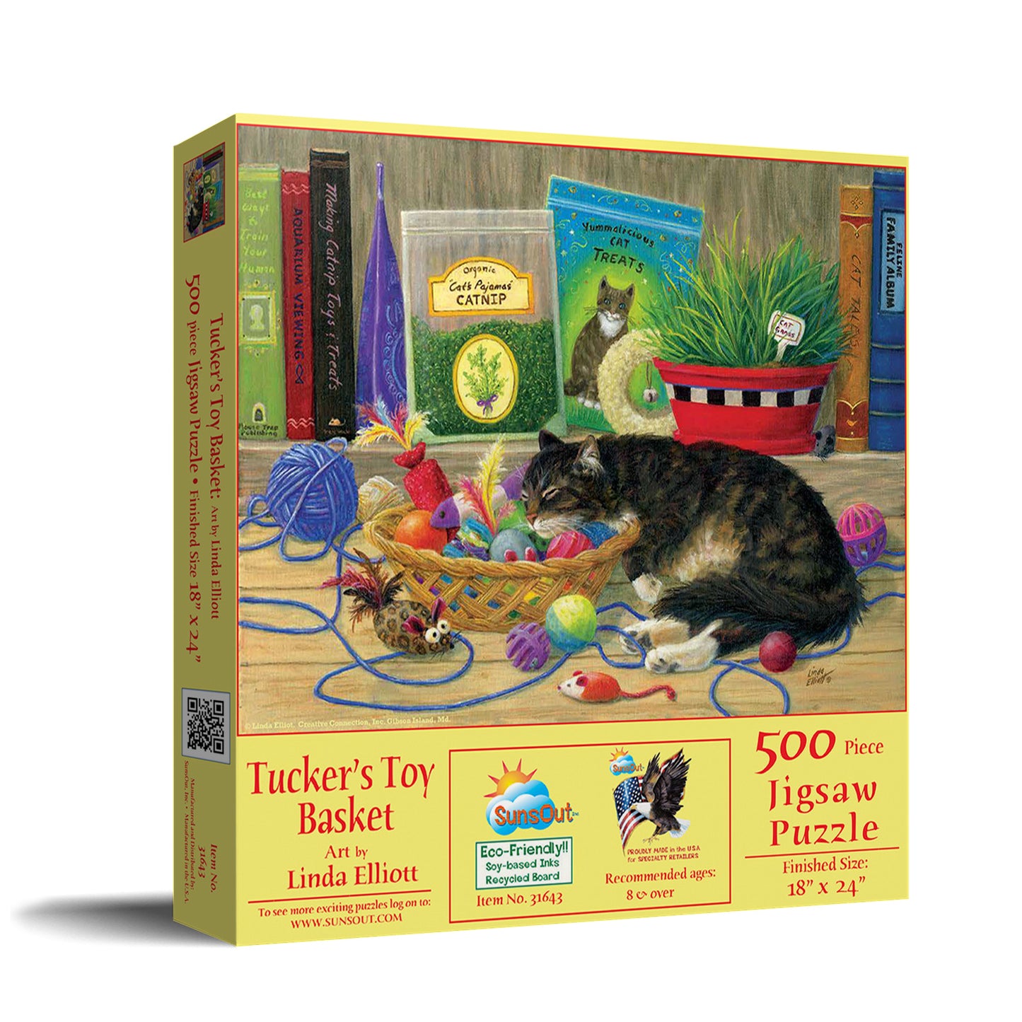 Tucker's Toy Basket 500 pc  Jigsaw Puzzle 31643