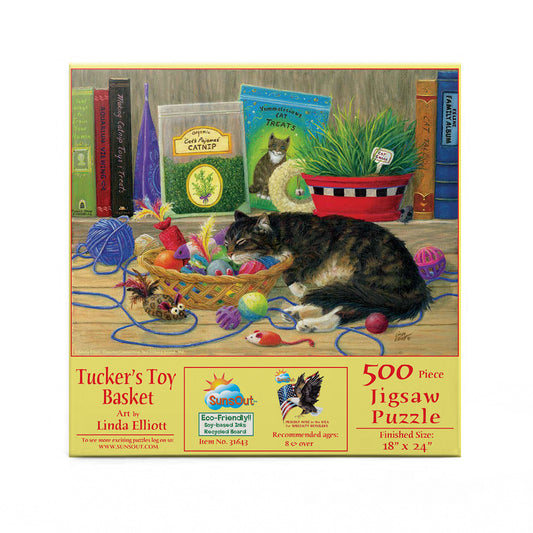 Tucker's Toy Basket 500 pc  Jigsaw Puzzle 31643