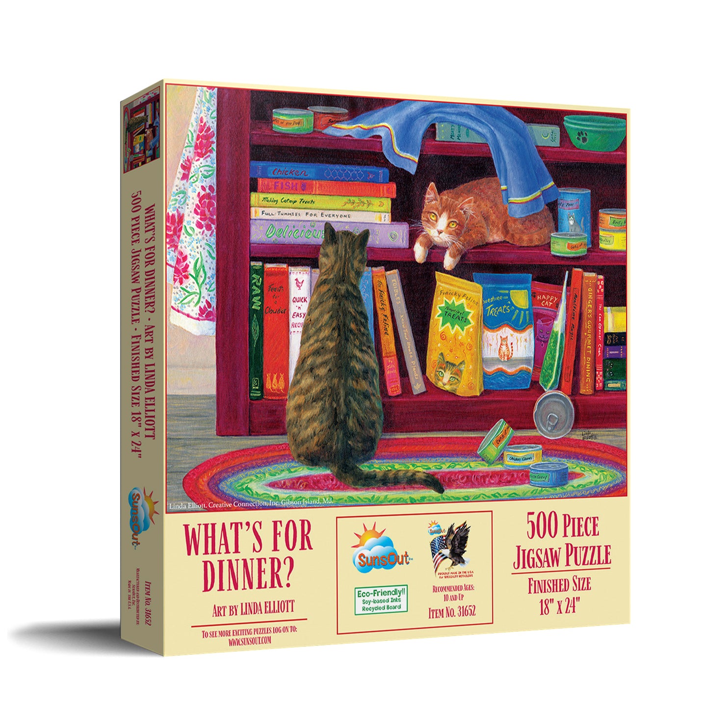 What's for Dinner 500 pc  Jigsaw Puzzle 31652