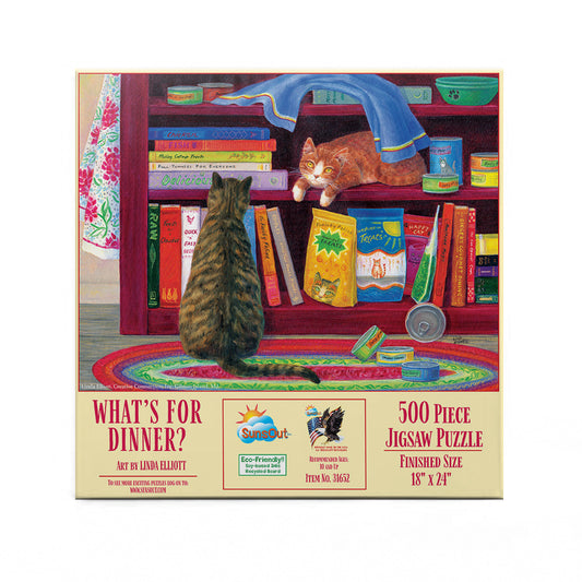 What's for Dinner 500 pc  Jigsaw Puzzle 31652