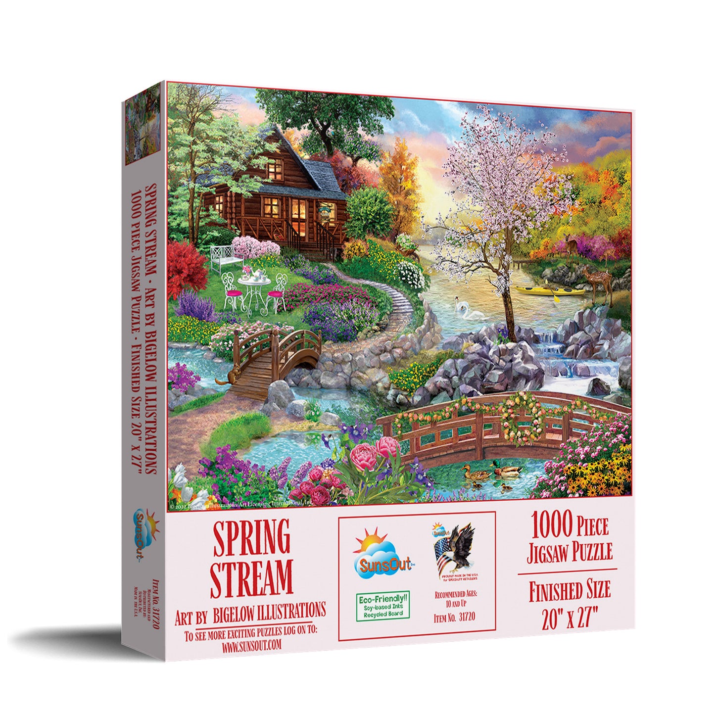 Spring Stream 1000 pc  Jigsaw Puzzle 31720