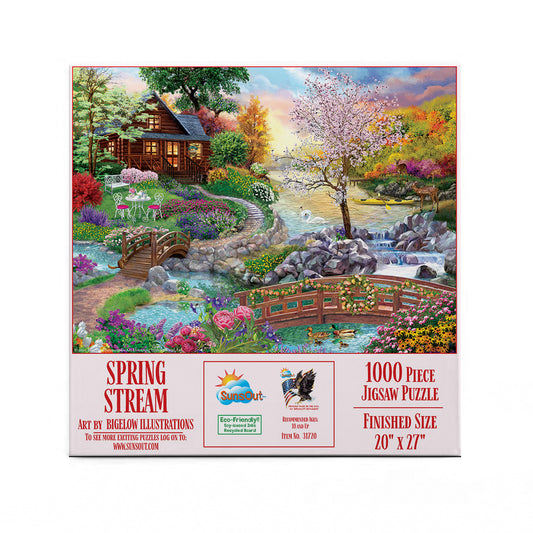 Spring Stream 1000 pc  Jigsaw Puzzle 31720