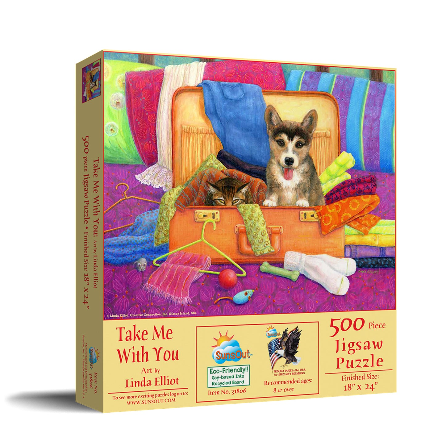 Take Me With You 500 pc  Jigsaw Puzzle 31806