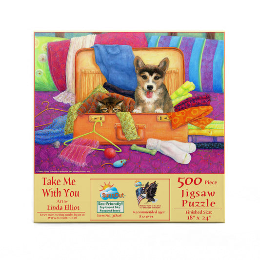 Take Me With You 500 pc  Jigsaw Puzzle 31806
