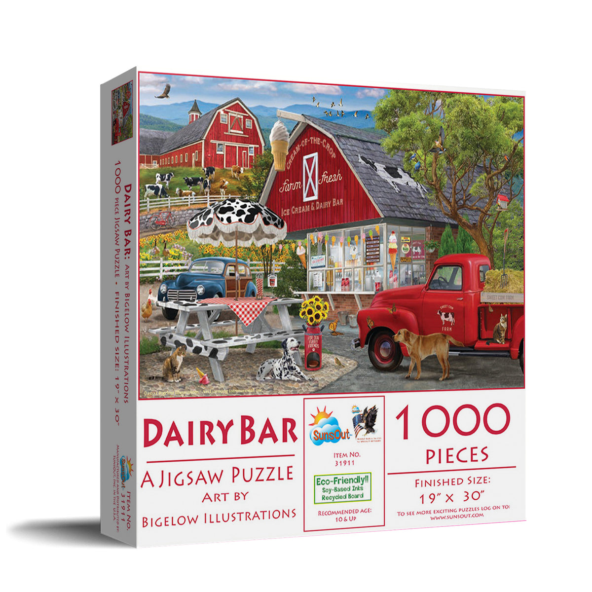 Dairy Bar 1000 pc  Jigsaw Puzzle 31911