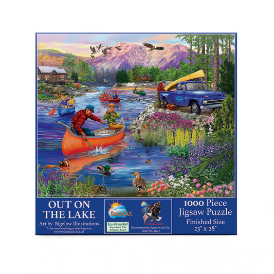 Out on the Lake 1000 pc  Jigsaw Puzzle 31913