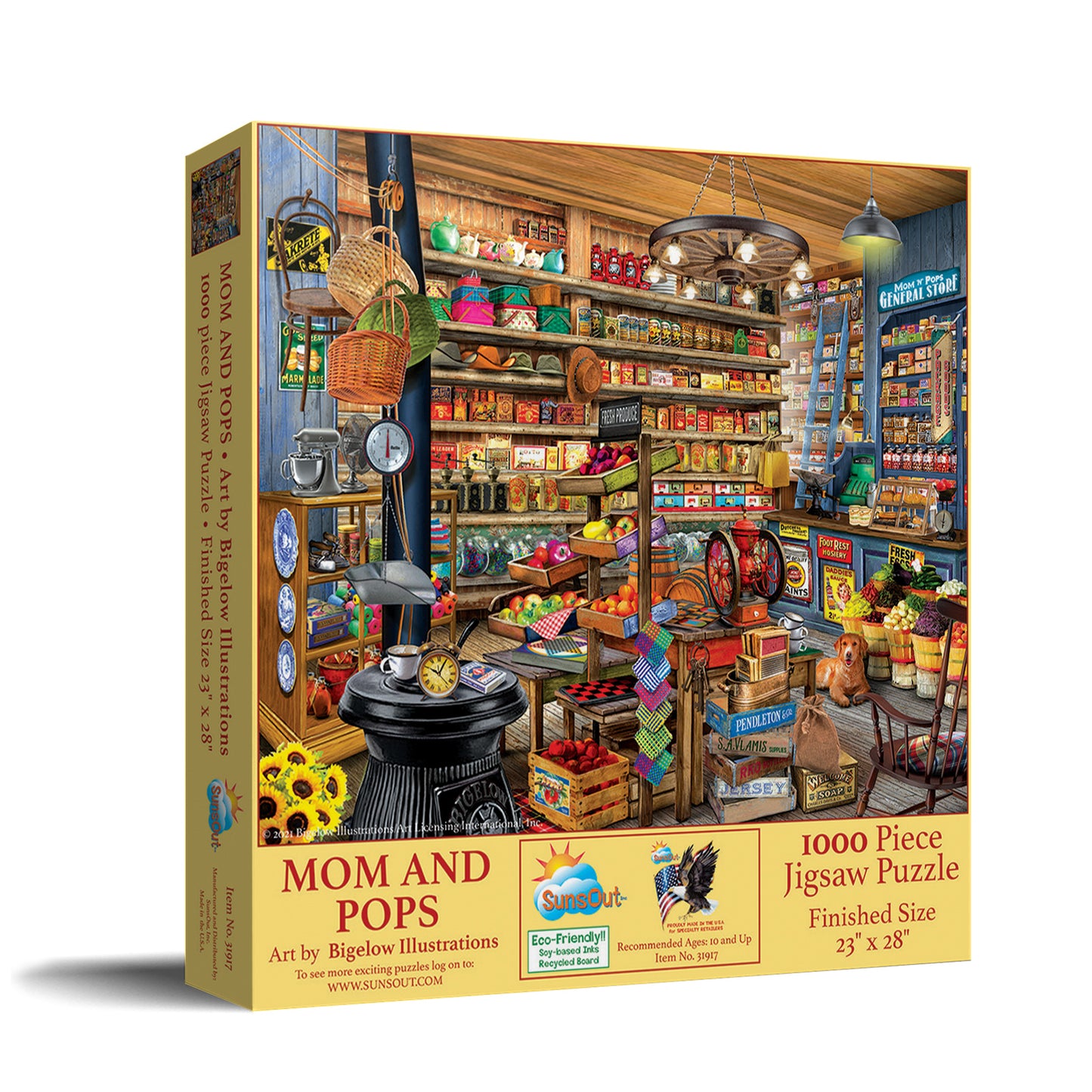 Mom and Pops 1000 pc  Jigsaw Puzzle 31917