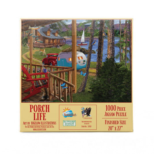 Porch Life 1000 pc  Jigsaw Puzzle 31918