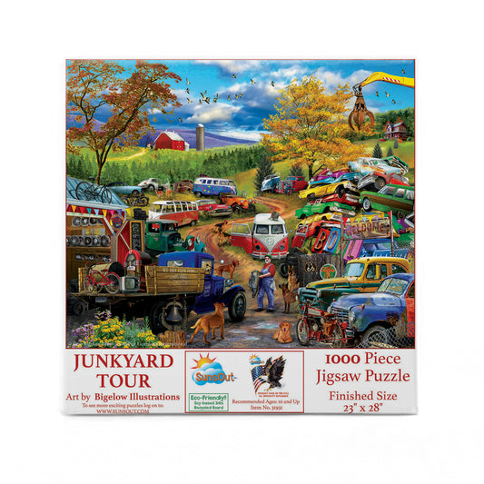Junk Yard Tour 1000 pc  Jigsaw Puzzle 31931